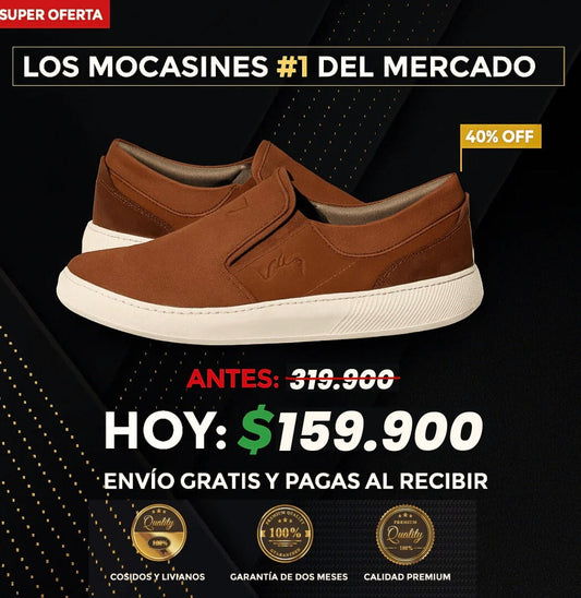 Mocasin Velez Calzado Ortopédico
